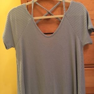 Cute blue top!